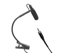 rongweiwang Micrófono de saxofón con clip. Receptor de micrófono musical que proporciona un rendimiento confiable en diversos entornos de grabación. de cuello de cisne de, Negro, L4