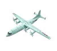 rongweiwang Modelo de aviación 4D Hecho a Mano a Escala 1/240 para Recuerdos de Fiesta, Escena para niños, 200 Air Early, Avión Transporte, 16 x 17.4 x 4 cm