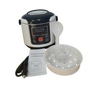 rongweiwang Olla arrocera eléctrica duradera, lonchera, olla con revestimiento, para viajes en coche, para cocinar arroz con gachas, con accesorios incluidos, 24 V para baúles, 22x22x23cm