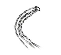 rongweiwang Peluca de Cola de Caballo para Chica Caliente, Trenza fácil, sin ensuciar, Fibra de Temperatura, Cola de Caballo para Chica Caliente de Tres hebras