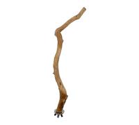rongweiwang Percha de para Madera para pájaros, Soporte para Loros, Rama, Materiales ecológicos, Soporte para pájaros Que fomenta los instintos Naturales,