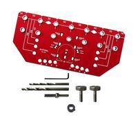 rongweiwang Plantilla avanzada para agujeros de gabinetes. Plantilla para perforar pasadores de estantes. Redefine las técnicas perforación bisagras para proyectos bricolaje en el hogar. Pasador