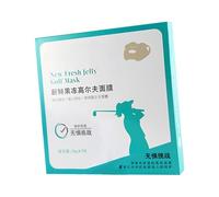 rongweiwang Protección UV Ciclismo interior y exterior Cinta bloqueadora solar refrescante Mascarilla de gel universal Hidratación Mascarilla de gel Golf Parches protección solar Cuidado la piel