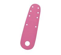 rongweiwang Protectores de Puntera para Patines de Ruedas, Piel sintética, fáciles Instalar para Mayor Comodidad del Calzado y para Patinar, Rosa, 18 x 5.5 cm