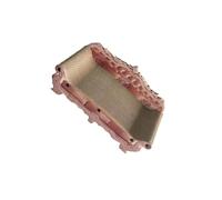 rongweiwang Rascador Curvo para Gatos, sofá Cama para Gatos Que Proporciona un Lugar cómodo para Que los disfruten rascando y relajándose. Rascador, Mueble, Juguete para Jugar.