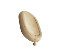 rongweiwang Rascador de Densidad para Gatos, Protector de Cama Interior Que Ofrece oportunidades seguras para rascar con una Atractiva Pelota de Juguete, Juguete, Marrón Claro, Pequeño