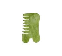 rongweiwang Rascador Piedra Gua Sha Peine Junta Belleza Cuero Cabelludo Masaje Cabello Masajeador Herramienta , tipo3