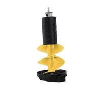 rongweiwang Taladro para Hielo de 6 Pulgadas, Herramienta Esencial para Pesca Invernal, Aventuras al Aire Libre, océanos, Mares, Lagos y ríos, Amarillo, 50 centímetros
