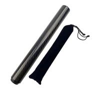 rongweiwang Tornillo de Peso para Manguito de extensión Taco Billar, Fibra Carbono Primera Calidad, Ligero, Accesorio Universal Exquisito, Negro, 10 Pulgadas