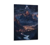 RONGYST Póster de Sarah J. Maas con diseño de libro de arte de una corte de espinas y rosas Velaris (16) pósteres artísticos para pared, pintura fotográfica, póster para colgar, decoración familiar