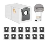 RongZy 12 Pack Bolsas de Polvo para Dreame X40/X50 Ultra Complete/X40 Master/L10s Pro Ultra Heat Bolsas de Polvo para Dreame X50/L40/X30/X40 Ultra Bolsas Respuesto para Aspiradora Repuesto 3.2L XX