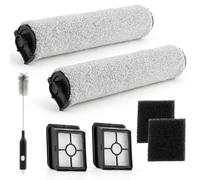 RongZy 2 Rodillos de Cepillo 2 Filtros para Bissell CrossWave HF3 3598N Repuesto Aspiradora en Seco Húmedo, Juego de Accesorios Rodillos de Cepillo/Filtro HEPA/Cepillo de Tanque de Agua XX