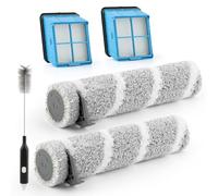 RongZy 2 Rodillos de Cepillo 2 Filtros para Bissell CrossWave OmniForce Edge 4076/4087/4000/4006/4007/4008/4017/3912/3999 Repuesto Aspiradora en Seco Húmedo Juego de Accesorios XX