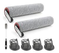 RongZy 22 Rodillos de Cepillo 4 Filtros para Dreame H14 / H14 Pro / H14 Dual Repuesto Aspiradora en Seco Húmedo, Juego de Accesorios Rodillos de Cepillo/Filtro HEPA/Cepillo de Tanque de Agua XX