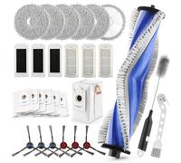 RongZy 27*Repuesto Accesorios para ECOVACS DEEBOT T30S/T30S PRO/T30S AI/T30S AI Care con 1 Cepillo Principal,6 Cepillo Lateral,6 Bolsas Polvo,6 Filtro Hepa,6 Paños Fregado,2 Cepillo Accessory XX