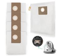 RongZy 4 Pack Bolsas de Polvo para Nilfisk One/Compact/Neo/Go/Coupe Bolsas de Aspiradora para Nilfisk Force 60/66 Bolsas de Vacio Respuesto para Aspiradora Replacement Repuesto 2.5LXX