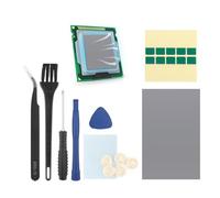 RongZy 50x31mm PTM7950 Almohadilla Conductora Térmica para PS5 CPU GPU SSD Thermal Pads para Steam Deck CPU GPU SSD PTM7950 Pad Térmico CPU Reemplazo de Accesorios