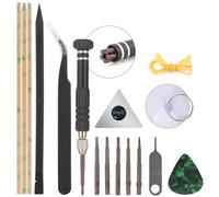 RongZy 8 en 1 Pantalla Eliminación Shell Apertura Palanca Destornillador y Kit de Spudger Reparacion Desmontar Herramientas Moviles Adecuado para Redmi Note 11s,Note 9,para Redmi 9,A20E,A21S,A22,A12