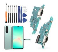RongZy Conector de Carga para Samsung Galaxy A26 5G Puerto de Carga de Repuesto Compatible con Samsung A26 5G A266E A266B A266U Dock Connector con Cable Flex de reparación con Herramientas