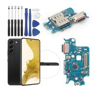 RongZy Conector de Carga para Samsung Galaxy S22 5G Puerto de Carga de Repuesto Compatible con Samsung Galaxy S22 5G S901B Dock Connector con Cable Flex de reparación con Herramientas