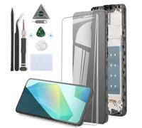 RongZy Incell - Pantalla LCD para Samsung Galaxy A16 4G A165F/A165M Pantalla táctil de repuesto digitalizador interno para Samsung Galaxy A16 4G con kit de herramientas (negro con marco)
