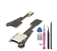 RongZy Lector de Tarjetas de Juego para Nintendo Switch OLED HEG-SUB-01 con Puerto de Orificio para Auriculares Game Card Reader para NS Switch OLED HEG-SUB-01 y Herramientas de Reparación
