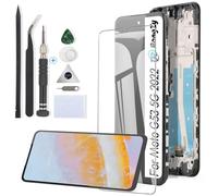 RongZy Pantalla de repuesto para Motorola Moto G53 5G 2022, pantalla táctil LCD, digitalizador interno para Moto G53 XT2335-2 5G 2022 con kit de herramientas (con marco