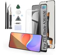 RongZy Pantalla LCD para ZTE Blade A36 A56 Reemplazo | Z2472/ Z2473 Módulo completo Kit de Reparación de Pantalla con Herramientas