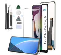 RongZy Pantalla para Cubot Kingkong 8 Táctil LCD de Repuesto Ensamblaje Digitalizador Reemplazo para Cubot Kingkong 8 con Herramientas de Reparación(Negro)