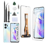 RongZy Pantalla para Honor x7A 2023 Pantalla Táctil LCD Kit de Pantalla de Repuesto Ensamblaje Digitalizador de Reemplazo con Herramientas(Negro)