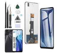 RongZy Pantalla para Motorola Moto G22/E32/E32s Táctil LCD de Repuesto Ensamblaje Digitalizador Reemplazo para Moto G22 con Herramientas de Reparación(Negro)
