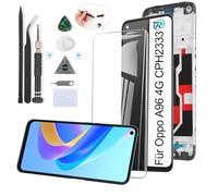 RongZy Pantalla para OPPO A96 4G CPH2333 Táctil LCD de Repuesto Ensamblaje Digitalizador Reemplazo para OPPO A96 4G CPH2333 con Herramientas de Reparación