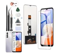 RongZy Pantalla para Samsung Galaxy A14 5G A146P Pantalla Táctil LCD Kit de Pantalla de Repuesto Ensamblaje Digitalizador de Reemplazo con Herramientas(Negro)