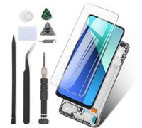 RongZy Pantalla para Xiaomi Redmi Note 13 4G 23124RA7EO Pantalla Táctil LCD Kit de Pantalla de Repuesto Ensamblaje Digitalizador de Reemplazo con Herramientas (Negro con Marco)
