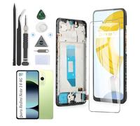 RongZy Pantalla para Xiaomi Redmi Note 14 4G 24117RN76E incell Táctil LCD de Repuesto Ensamblaje Digitalizador Reemplazo para Xiaomi Redmi Note 14 4G con Herramientas de Reparación(con Marco