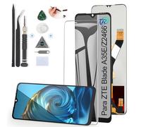 RongZy Pantalla para ZTE Blade A35E Táctil LCD de Repuesto Ensamblaje Digitalizador Reemplazo para ZTE Blade A35E Z2466 con Herramientas de Reparación(Negro)
