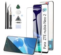 RongZy Pantalla para ZTE Nubia Neo 2 5G/Z2352N Táctil LCD de Repuesto Ensamblaje Digitalizador Reemplazo para ZTE Nubia Neo 2 5G/Z2352N con Herramientas de Reparación(Negro)