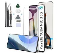 RongZy Pantalla para ZTE Nubia Neo 3 5G Táctil LCD de Repuesto Ensamblaje Digitalizador Reemplazo para ZTE Nubia Neo 3 5G con Herramientas de Reparación(Negro)