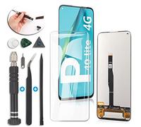 RongZy Reemplazo de Pantalla para Huawei P40 Lite JNY-L22 JNY-L21 JNY-LX1 LCD Screen Digitalizador de Pantalla táctil + Herramientas (4G Versión，Negro)