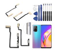 RongZy Volume Button Flex Cable para OPPO A94 5G/A95 5G Botón de Encendido Flex Cable de Repuesto con Herramientas