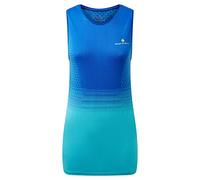 Ronhill Camiseta sin Mangas para Mujer Wmn's Tech Marathon, Mujer, Depósito, RH-005318, Azurita/Hawaii, 6-8
