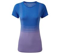 Ronhill Camiseta Tech Marathon S/S para Mujer, Mujer, Camiseta, RH-005319, Azurita/Lila, 10-12