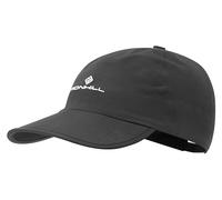 Ronhill Gorra para Correr, luz Solar, Todo Negro con Reflejo, M-L Unisex Adulto