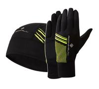 Ronhill Set de Guantes y Gorro Beanie Diseño Logotipo para Adultos (CS2228)
