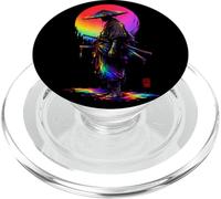 Ronin Samurai Sombrero de Paja Ilustración de Arte Japonés PopSockets PopGrip para MagSafe