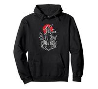 Ronin Sol Naciente Samurai Guerrero Arte Sudadera con Capucha