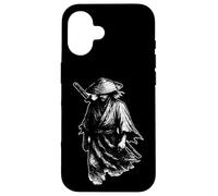 Ronin Wanderer Maestro de espadas japonés Carcasa para iPhone 16
