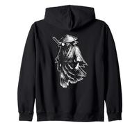 Ronin Wanderer Maestro de espadas japonés Sudadera con Capucha