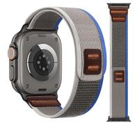 Ronkakar Trail Loop de Cuero Correa Compatible con Apple Watch Ultra 3 2 1 49mm 46mm 45mm 44mm Mujeres Hombres, Tejido Elástico Deporte Nylon Correas para iWatch Serie SE 3 2 SE 11 10 9 8 7 6 5 4