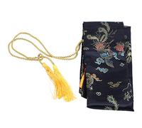 Ronlok 135Cm Dragon y Phoenix Katana Samurai Sword Bag Tela Negro